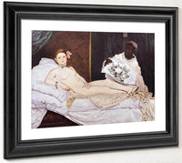 Olympia 1863 By Edouard Manet Fine Art Print