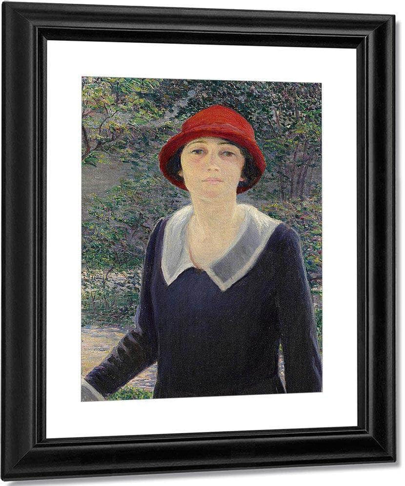 On A Balcony, Charleston, South Carolina By Lilla Cabot Perry Fine Art Print