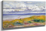 On The Cliffs By Pierre Auguste Renoir Fine Art Print