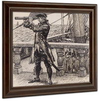 On The Lookout By Norman Mills Price Fine Art Print