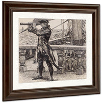 On The Lookout By Norman Mills Price Fine Art Print