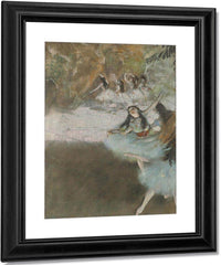 On The Stage By Edgar Degas Fine Art Print
