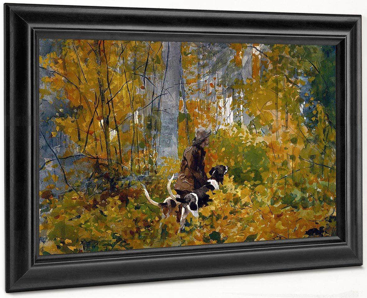 On The Trail By Winslow Homer Fine Art Print