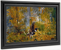 On The Trail By Winslow Homer Fine Art Print