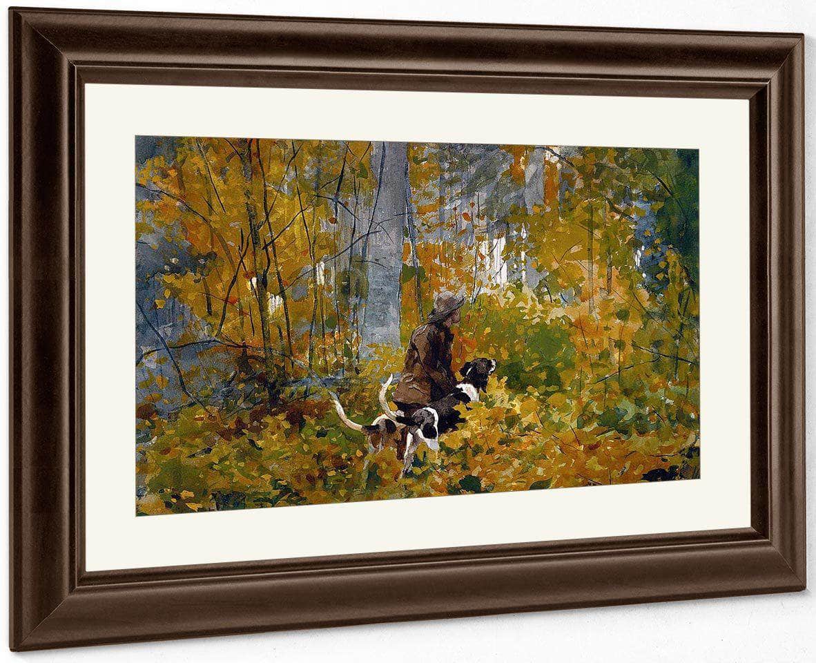 On The Trail By Winslow Homer Fine Art Print