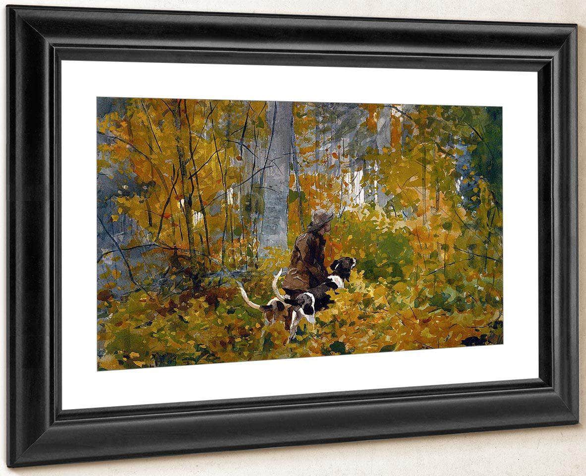 On The Trail By Winslow Homer Fine Art Print