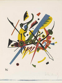 On White Ii 1923 By Wassily Kandinsky Fine Art Print