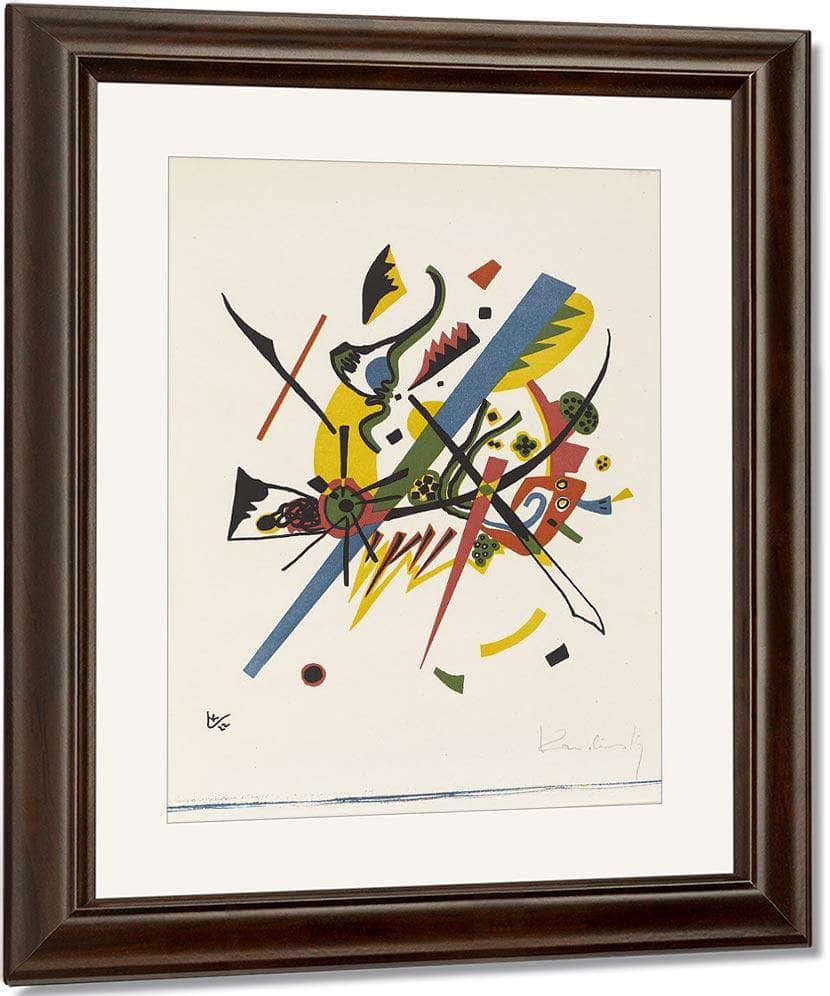 On White Ii 1923 By Wassily Kandinsky Fine Art Print
