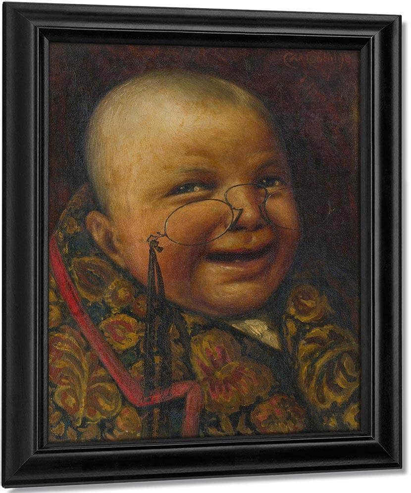 Once A Man Twice A Child By Cassius Coolidge Fine Art Print