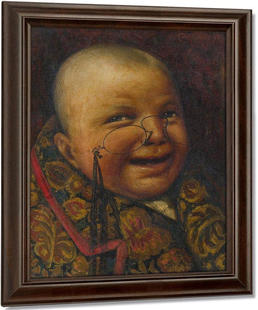 Once A Man Twice A Child By Cassius Coolidge Fine Art Print