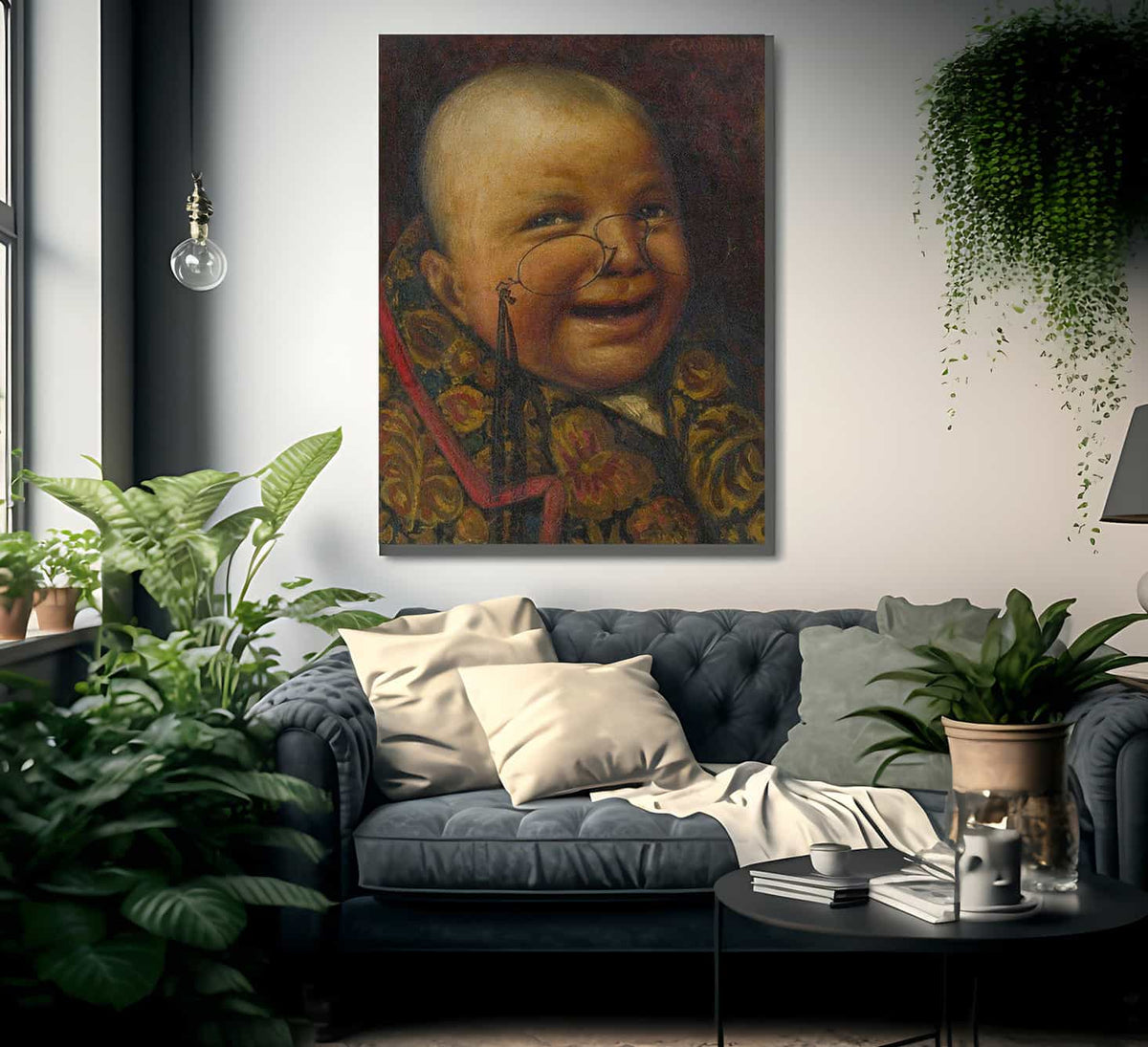 Once A Man Twice A Child By Cassius Coolidge Fine Art Print