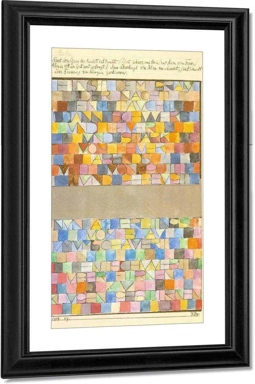 Once Emerged From The Grey Of Night. Fine Art Print