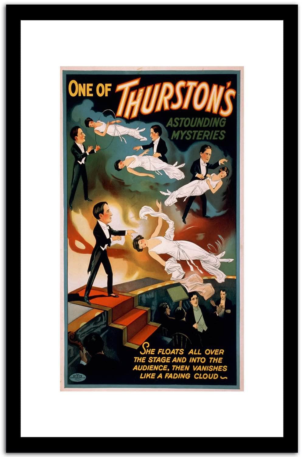 One Of Thurston  Vintage Circus Poster Fine Art Print