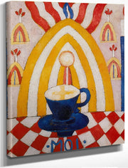One Portrait Of One Woman By Marsden Hartley Fine Art Print