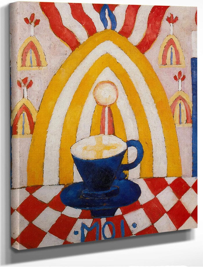 One Portrait Of One Woman By Marsden Hartley Fine Art Print