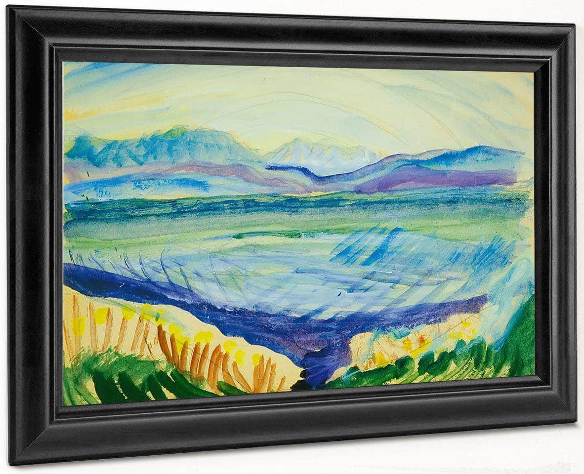 Ontario Blank By Drawing By Book By Emily Carr Fine Art Print