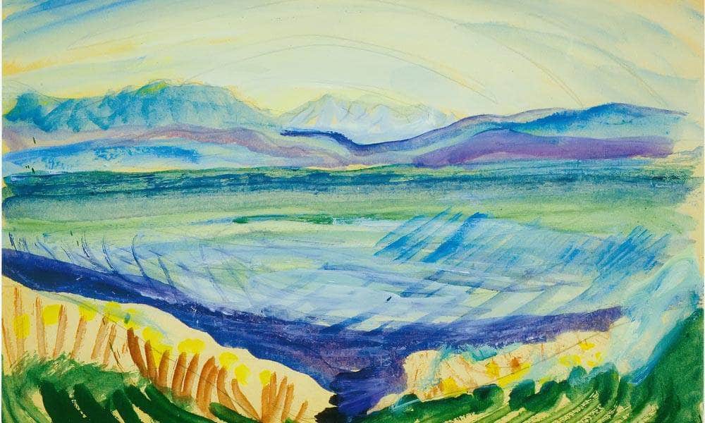 Ontario Blank By Drawing By Book By Emily Carr Fine Art Print