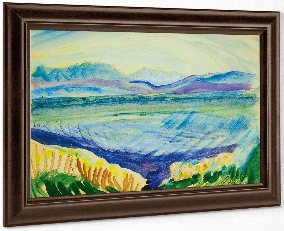 Ontario Blank By Drawing By Book By Emily Carr Fine Art Print