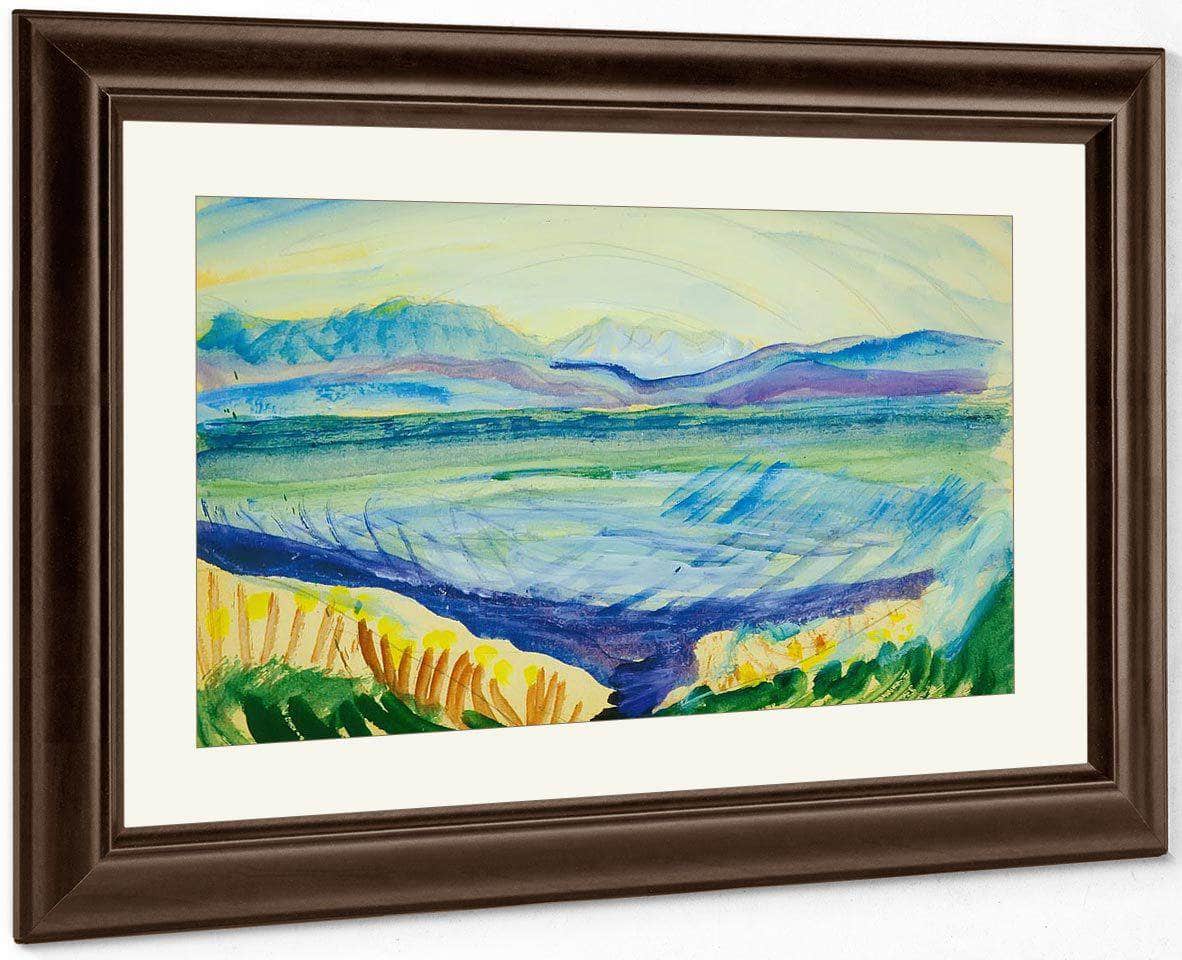 Ontario Blank By Drawing By Book By Emily Carr Fine Art Print