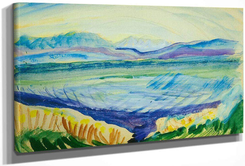 Ontario Blank By Drawing By Book By Emily Carr Fine Art Print