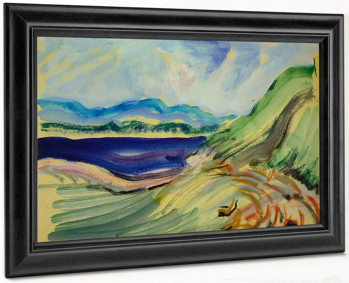 Ontario Blank By Drawing By Book By Untitled By Emily Carr Fine Art Print