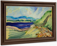 Ontario Blank By Drawing By Book By Untitled By Emily Carr Fine Art Print