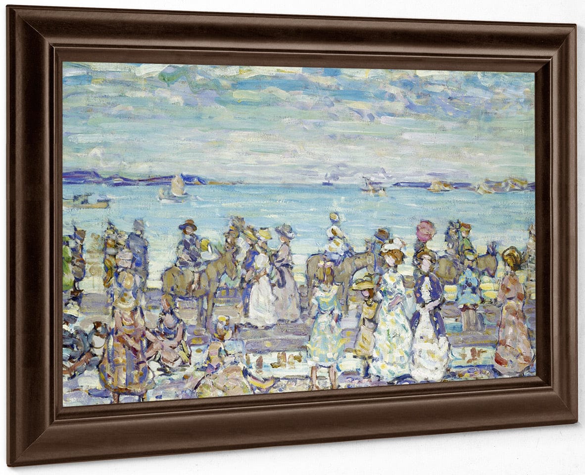 Opal Sea By Maurice Brazil Prendergast Fine Art Print
