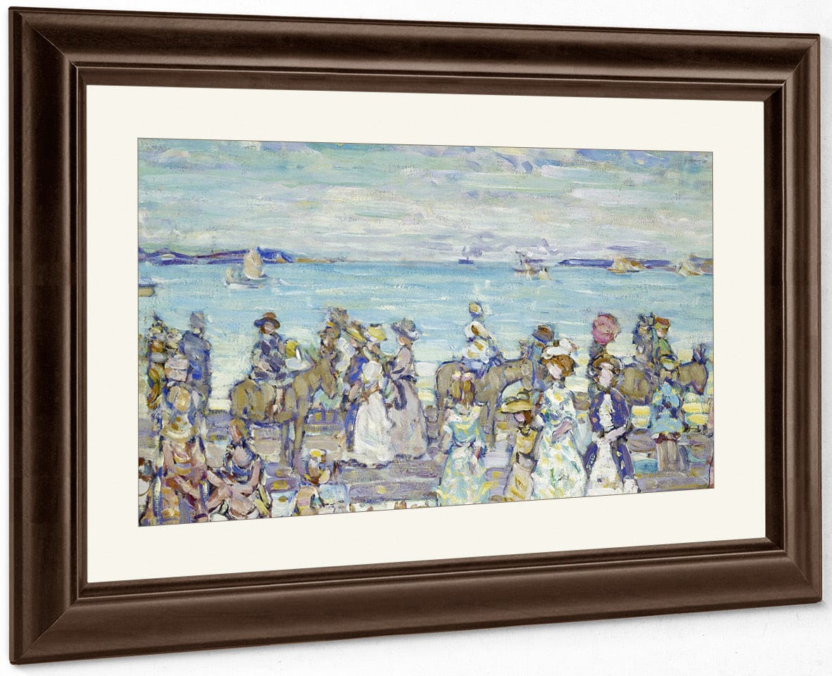 Opal Sea By Maurice Brazil Prendergast Fine Art Print