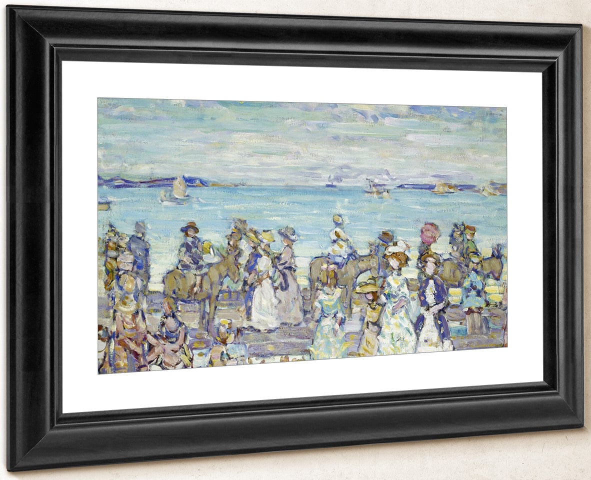 Opal Sea By Maurice Brazil Prendergast Fine Art Print