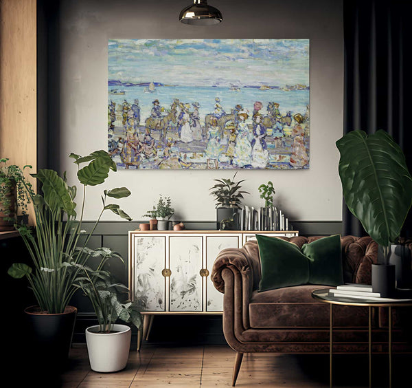 Opal Sea By Maurice Brazil Prendergast Fine Art Print