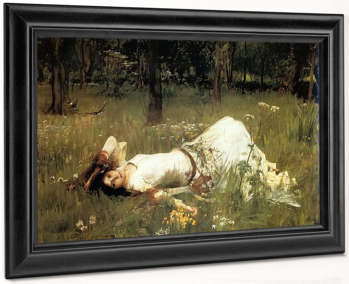 Ophelia 4 By John Waterhouse Fine Art Print
