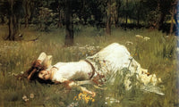 Ophelia 4 By John Waterhouse Fine Art Print
