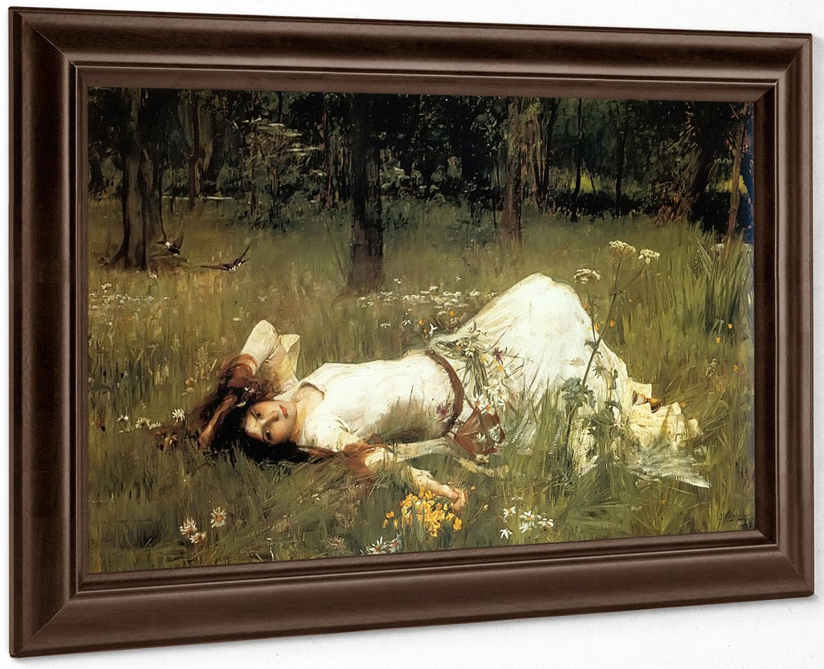 Ophelia 4 By John Waterhouse Fine Art Print