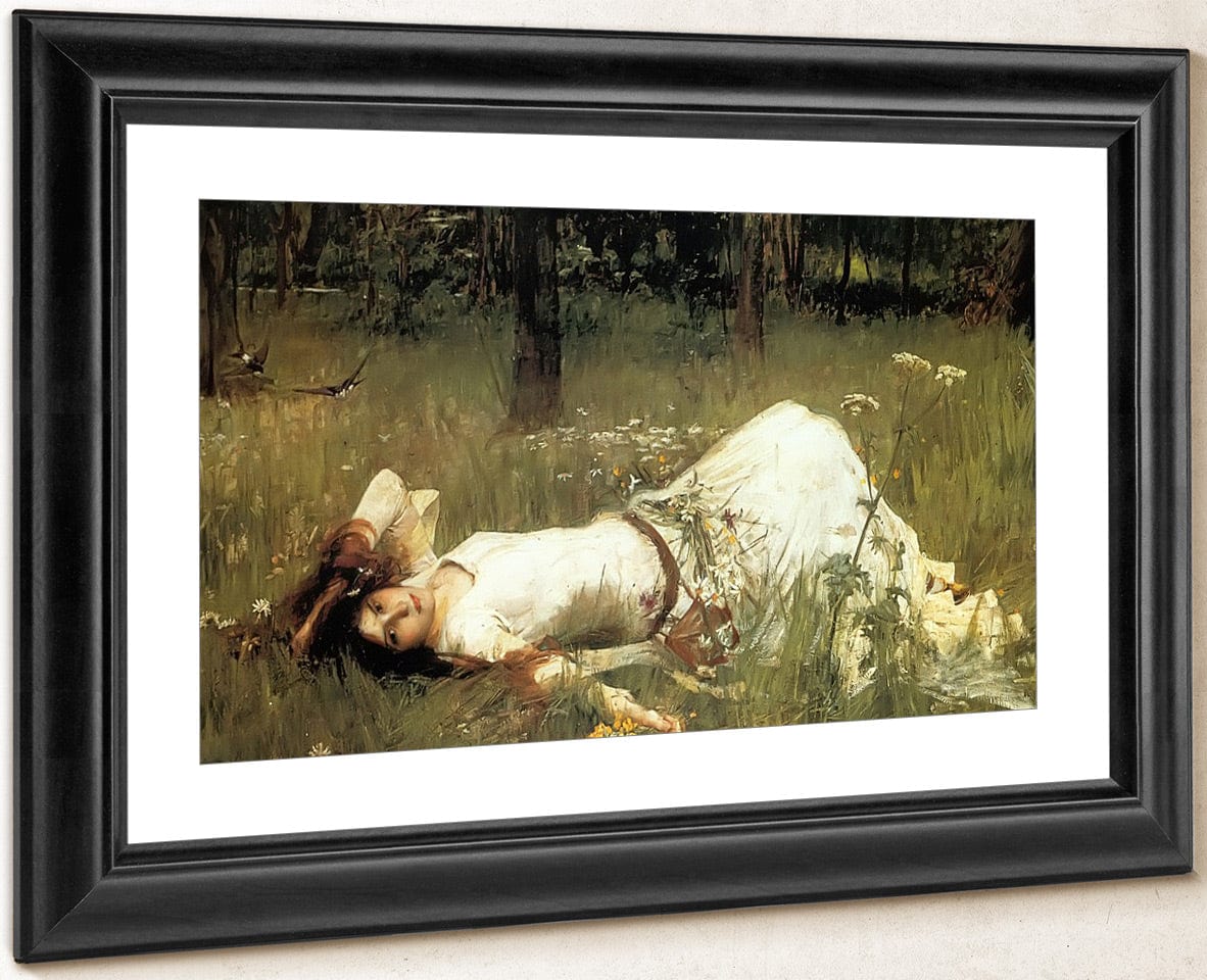 Ophelia 4 By John Waterhouse Fine Art Print