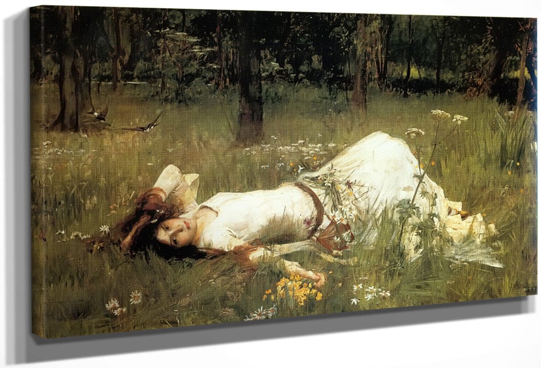 Ophelia 4 By John Waterhouse Fine Art Print