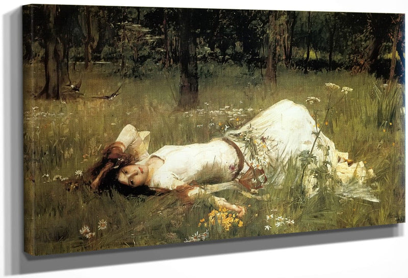 Ophelia 4 By John Waterhouse Fine Art Print