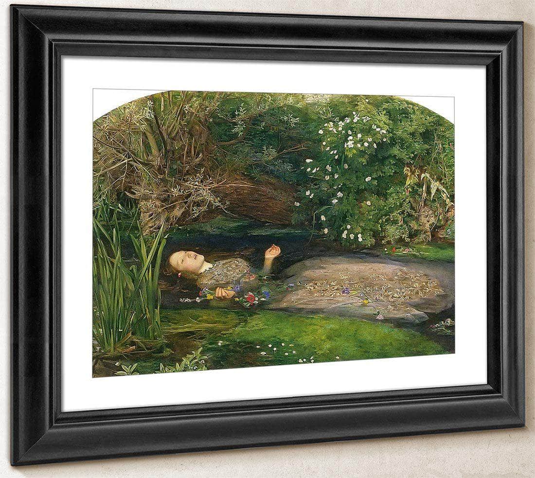 Ophelia By John Everett Millais Fine Art Print