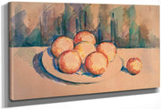 Oranges On A Plate By Cezanne Paul Fine Art Print