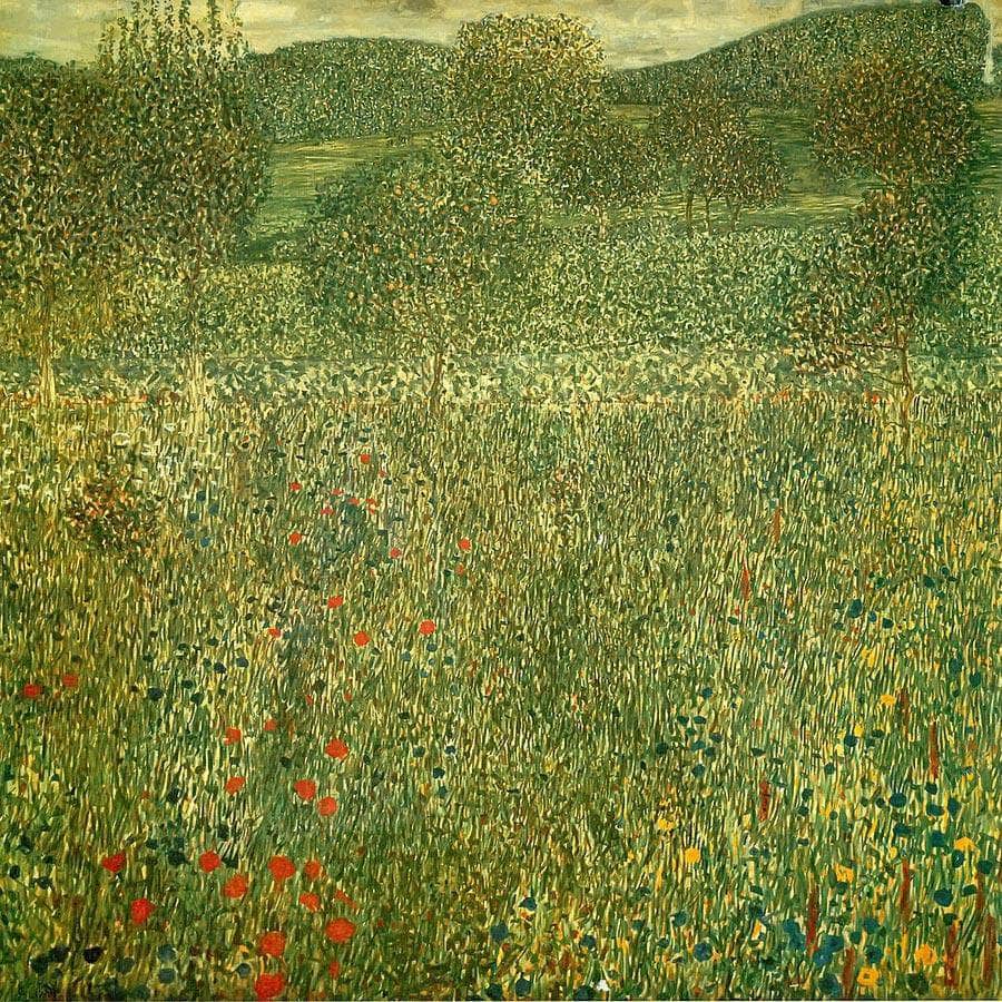 Orchard, 1905 06 By Gustav Klimt Fine Art Print