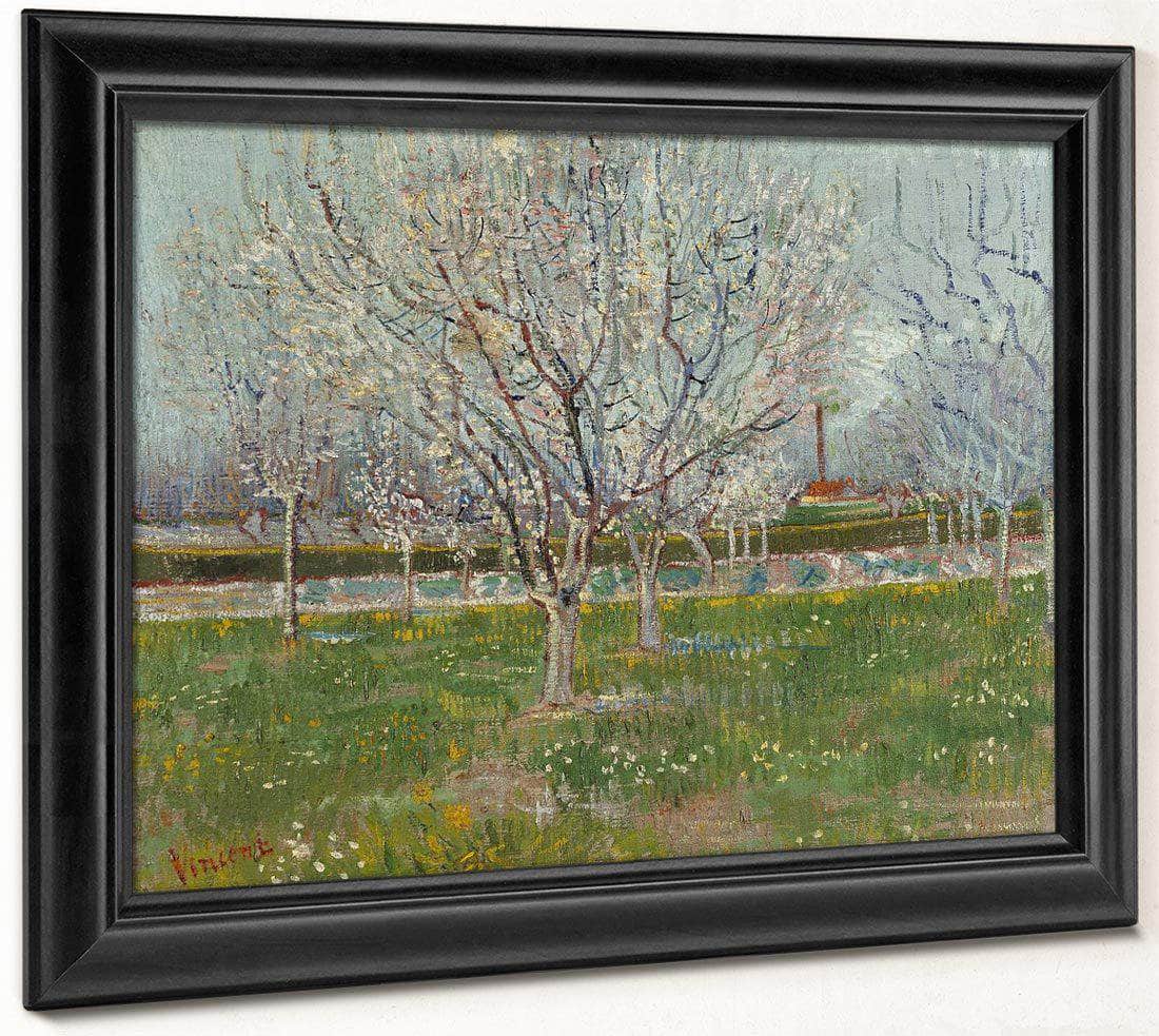 Orchard In Blossom (Plum Trees) By Vincent Van Gogh Fine Art Print