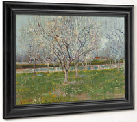 Orchard In Blossom (Plum Trees) By Vincent Van Gogh Fine Art Print