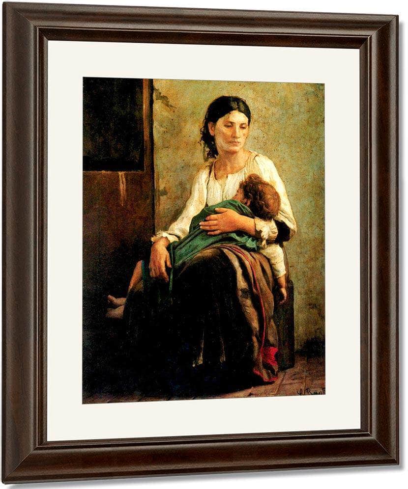 Orfandad 1885 By Cristobal Rojas Poleo Fine Art Print