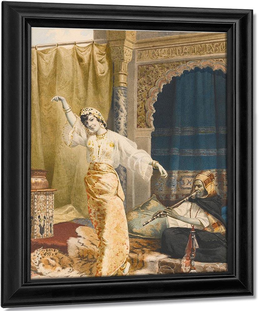 Oriental Dancer By Vincent Stiepevich Fine Art Print