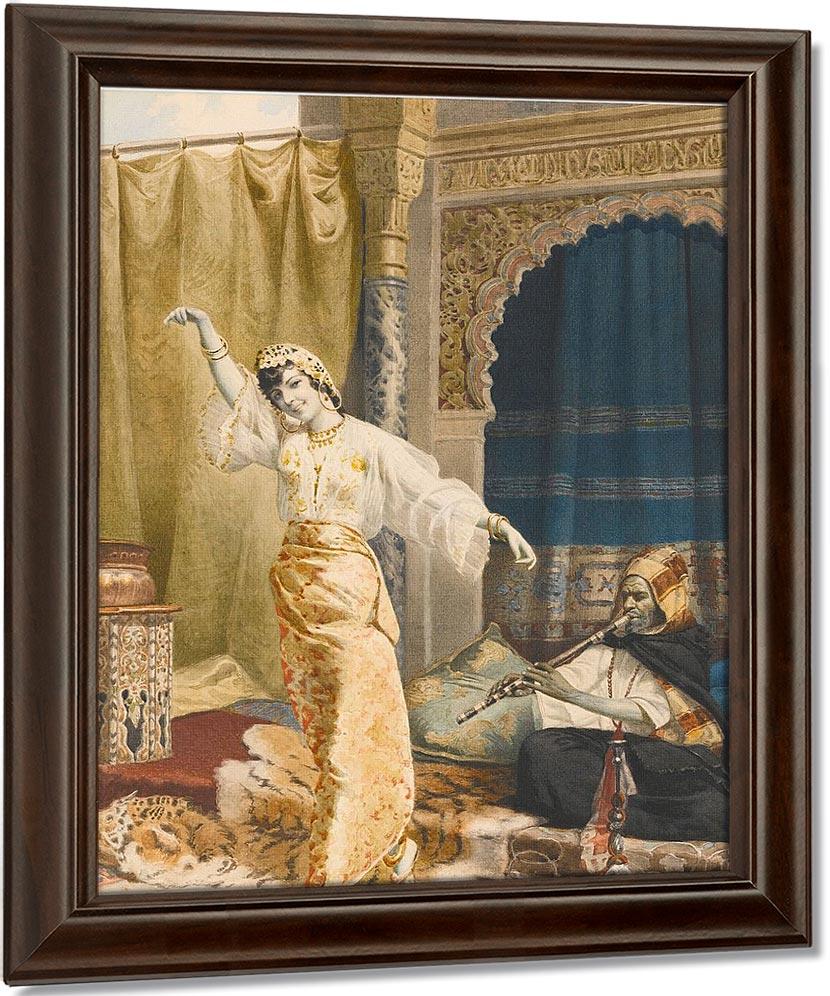 Oriental Dancer By Vincent Stiepevich Fine Art Print