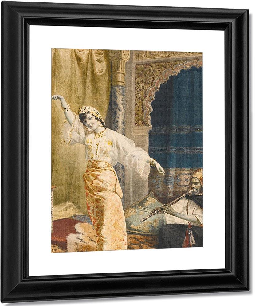 Oriental Dancer By Vincent Stiepevich Fine Art Print