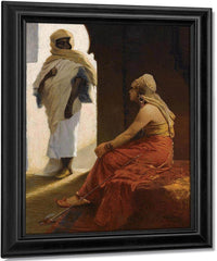 Oriental Scene By Vincent Stiepevich Fine Art Print