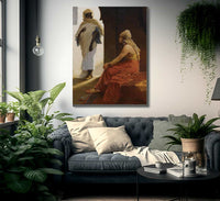 Oriental Scene By Vincent Stiepevich Fine Art Print