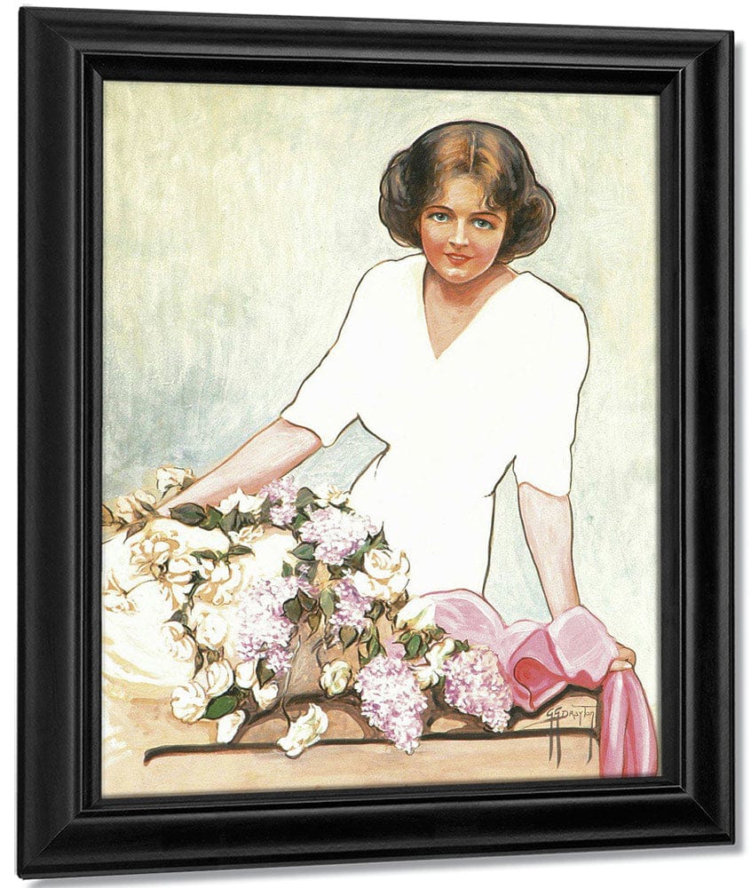 Original Magazine Cover Art By Grace G Drayton Fine Art Print