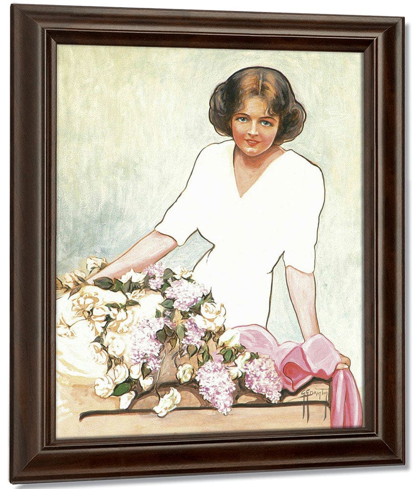 Original Magazine Cover Art By Grace G Drayton Fine Art Print