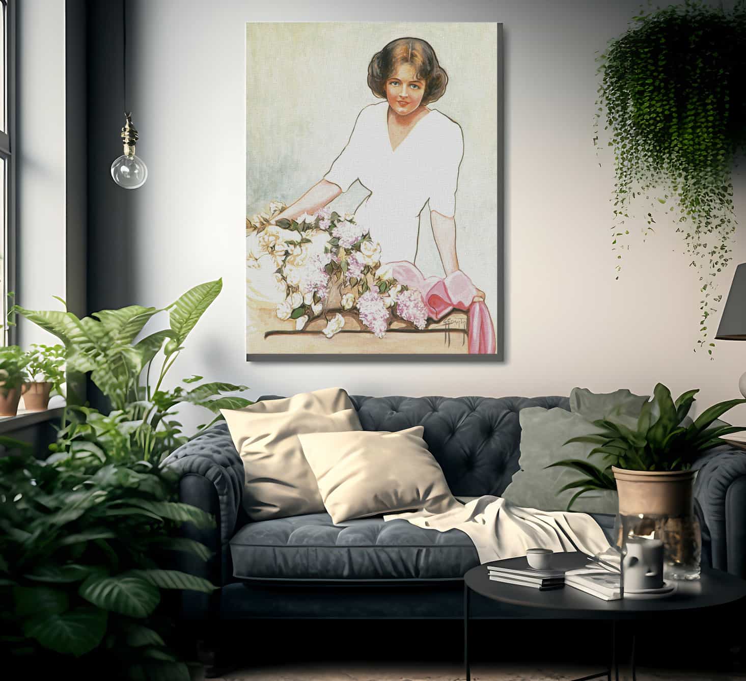 Original Magazine Cover Art By Grace G Drayton Fine Art Print